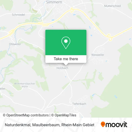 Карта Naturdenkmal, Maulbeerbaum