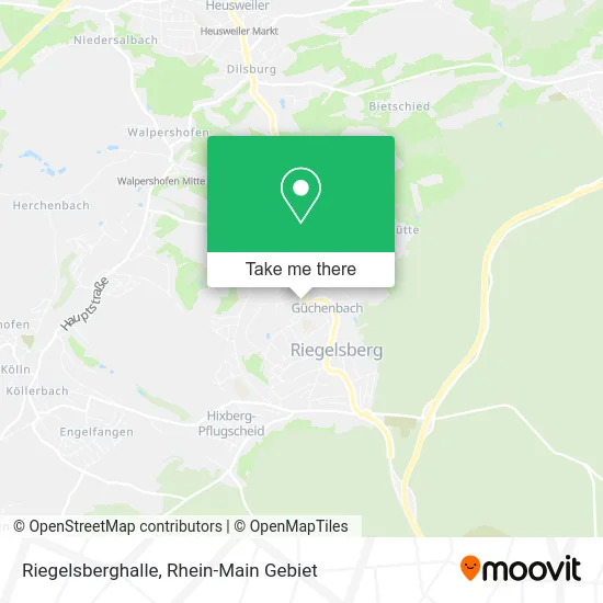 Карта Riegelsberghalle