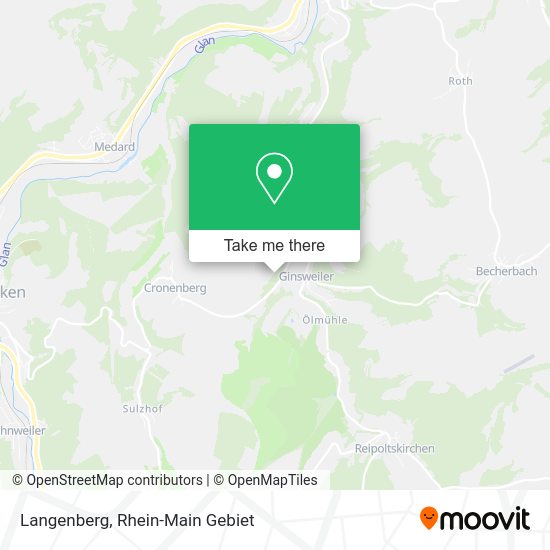 Карта Langenberg