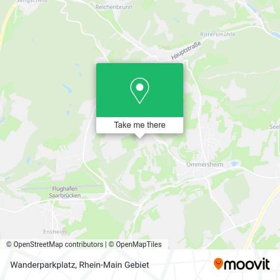 Карта Wanderparkplatz