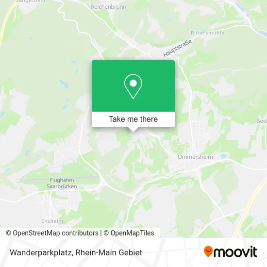 Карта Wanderparkplatz