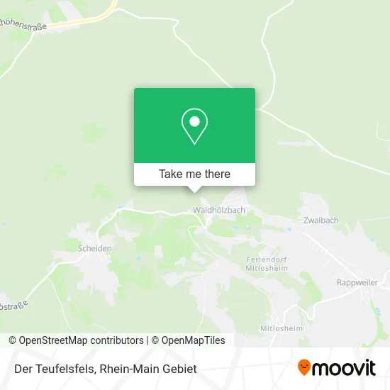 Карта Der Teufelsfels