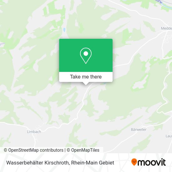 Карта Wasserbehälter Kirschroth