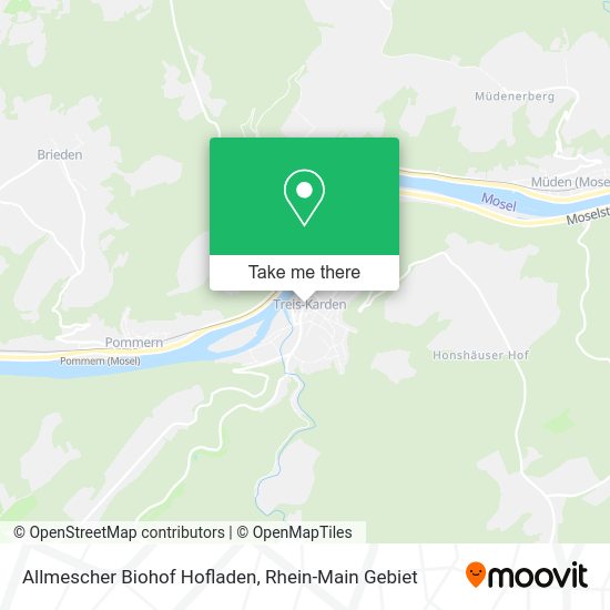 Карта Allmescher Biohof Hofladen
