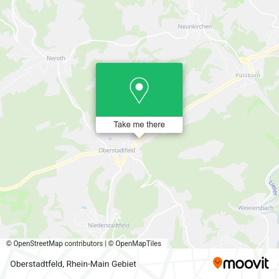 Карта Oberstadtfeld