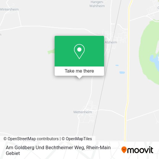 Карта Am Goldberg Und Bechtheimer Weg