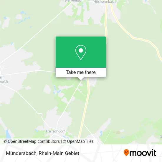Карта Mündersbach
