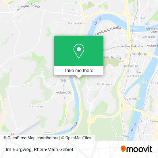 Карта Im Burgweg