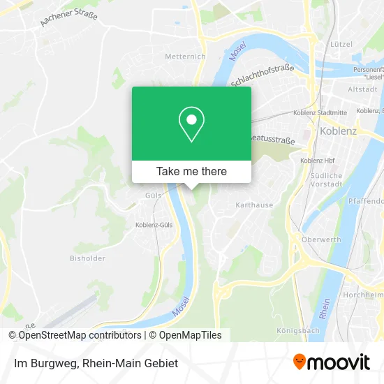 Карта Im Burgweg