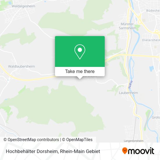 Карта Hochbehälter Dorsheim