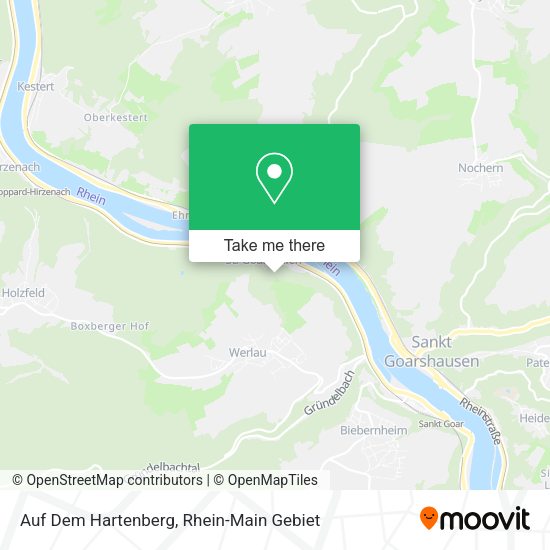 Карта Auf Dem Hartenberg