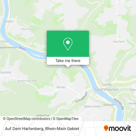 Карта Auf Dem Hartenberg