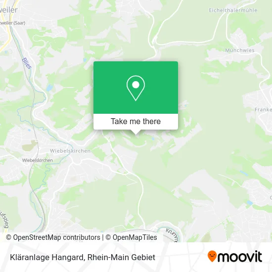 Карта Kläranlage Hangard