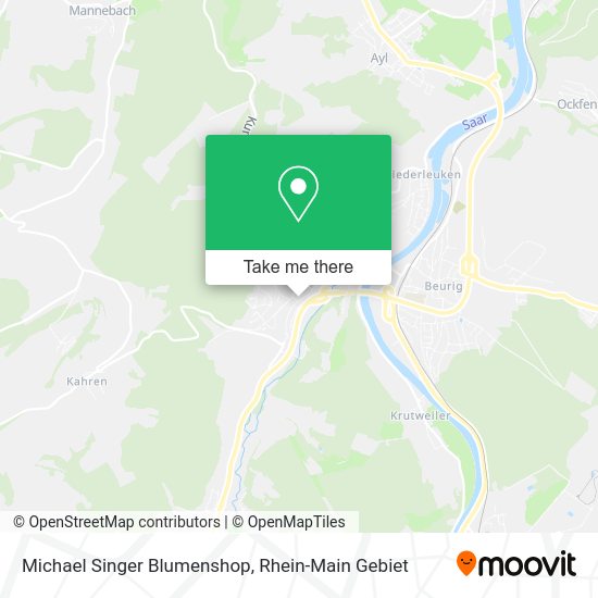 Карта Michael Singer Blumenshop