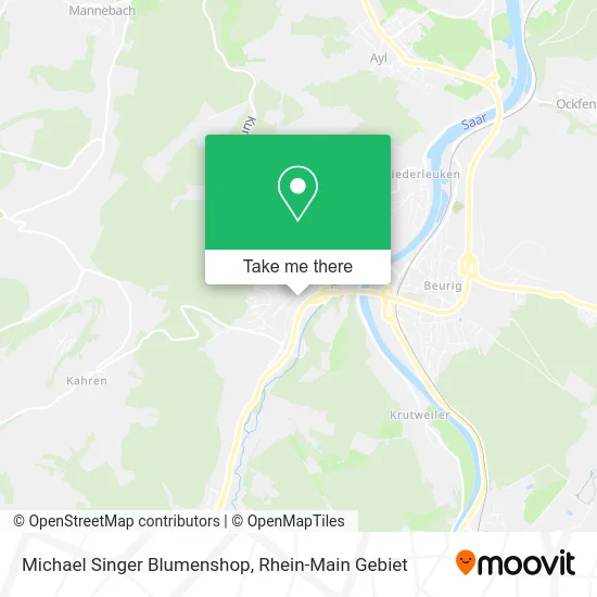 Карта Michael Singer Blumenshop