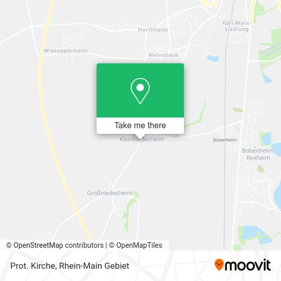 Prot. Kirche map
