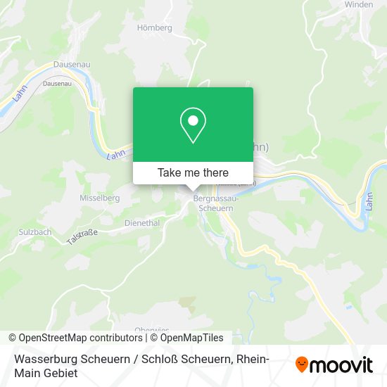 Карта Wasserburg Scheuern / Schloß Scheuern