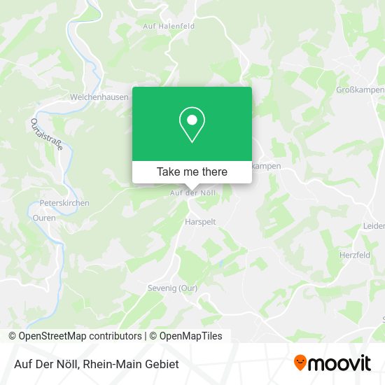 Карта Auf Der Nöll