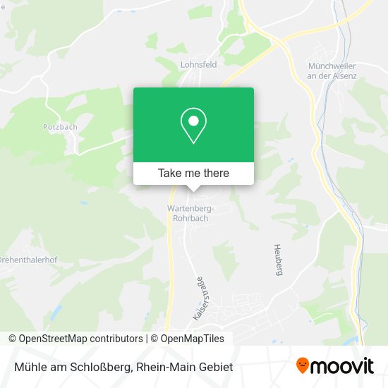 Карта Mühle am Schloßberg