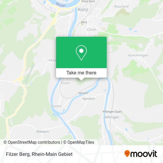 Карта Filzer Berg