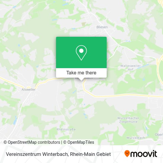 Карта Vereinszentrum Winterbach