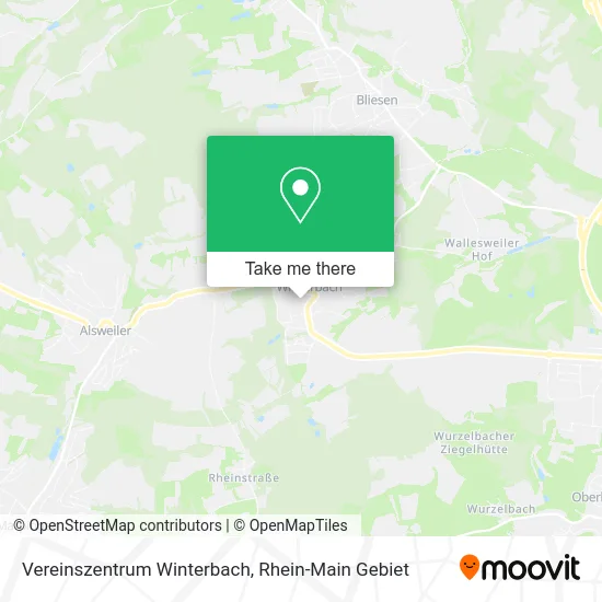 Карта Vereinszentrum Winterbach