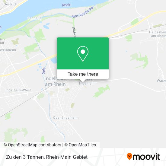 Карта Zu den 3 Tannen