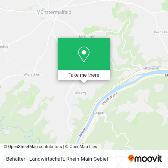 Карта Behälter - Landwirtschaft