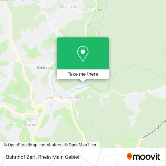 Карта Bahnhof Zerf