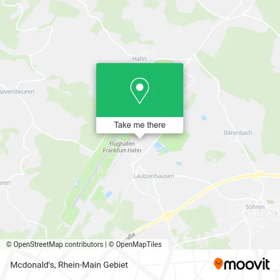 Карта Mcdonald's