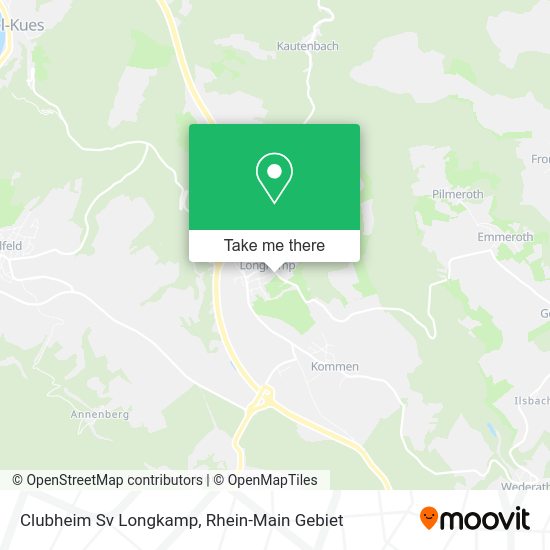 Карта Clubheim Sv Longkamp