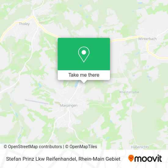 Карта Stefan Prinz Lkw Reifenhandel