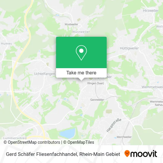 Карта Gerd Schäfer Fliesenfachhandel