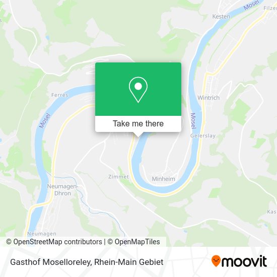 Карта Gasthof Moselloreley