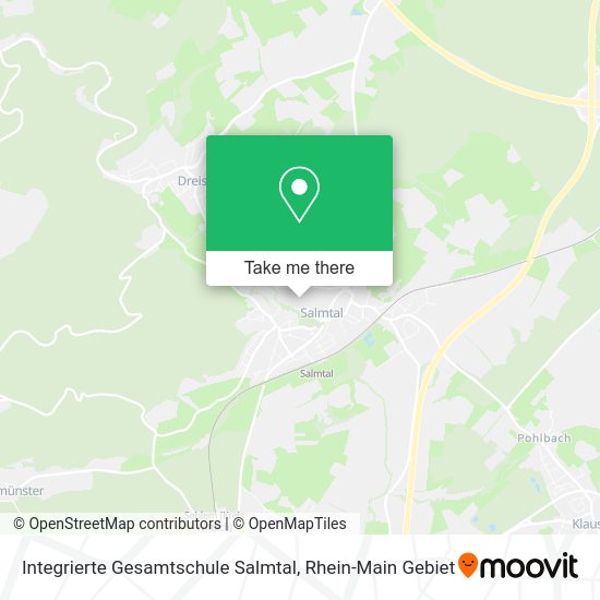Карта Integrierte Gesamtschule Salmtal