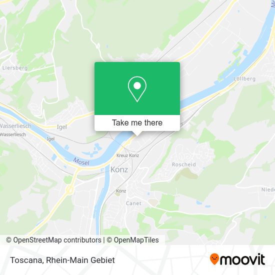 Карта Toscana