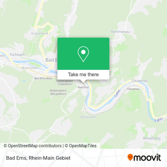 Карта Bad Ems