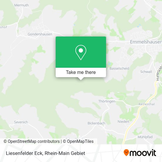 Карта Liesenfelder Eck