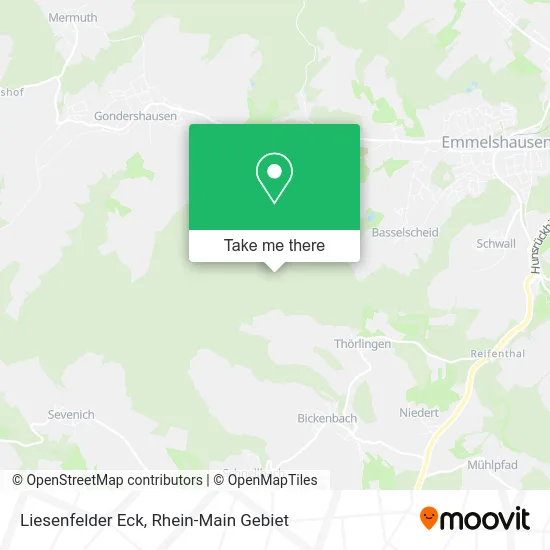 Карта Liesenfelder Eck