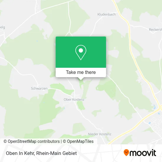 Карта Oben In Kehr