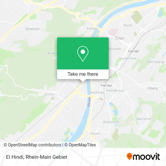 Карта El Hindi