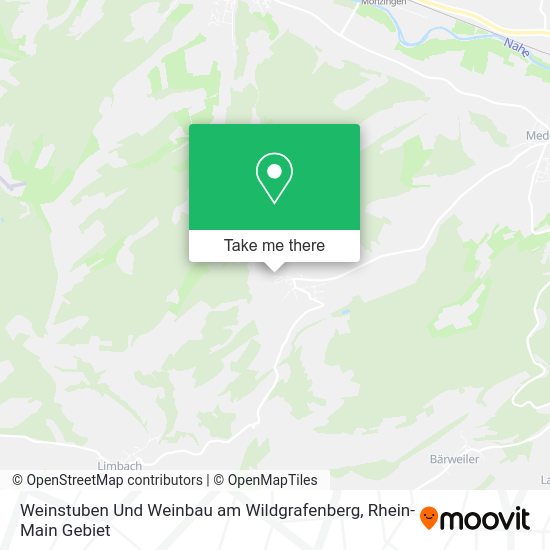 Карта Weinstuben Und Weinbau am Wildgrafenberg