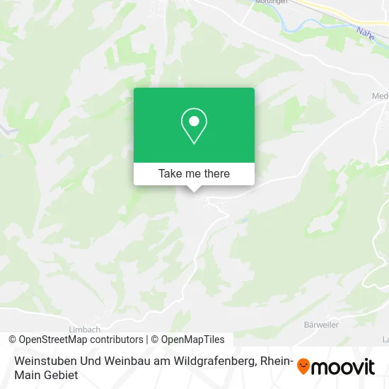 Карта Weinstuben Und Weinbau am Wildgrafenberg