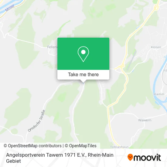 Карта Angelsportverein Tawern 1971 E.V.