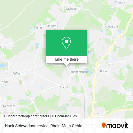 Карта Hack Schwerlastservice