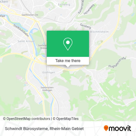 Карта Schwindt Bürosysteme