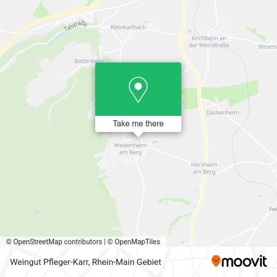 Карта Weingut Pfleger-Karr