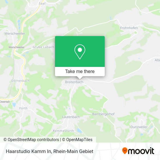 Карта Haarstudio Kamm In
