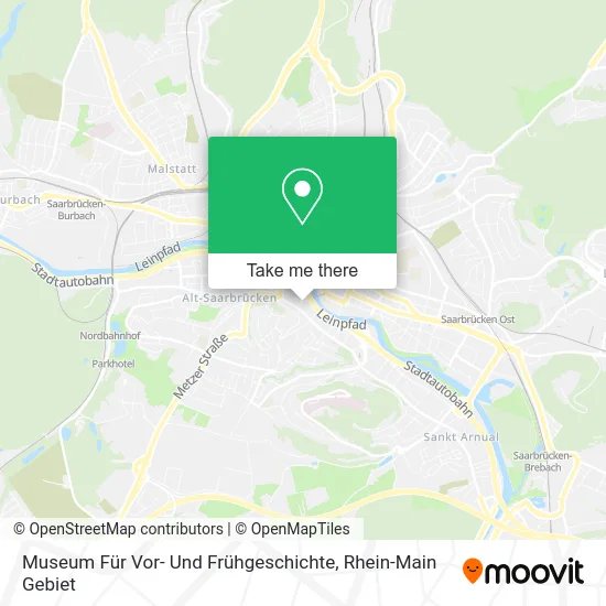 Карта Museum Für Vor- Und Frühgeschichte