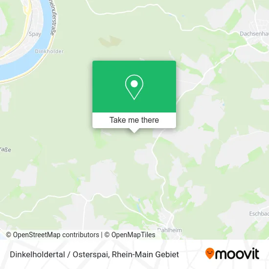 Карта Dinkelholdertal / Osterspai